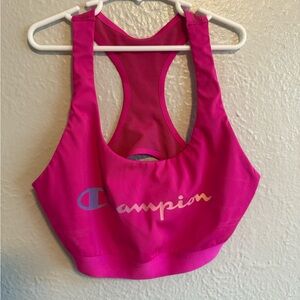 Champion Fuchsia Racerback Sports Bra